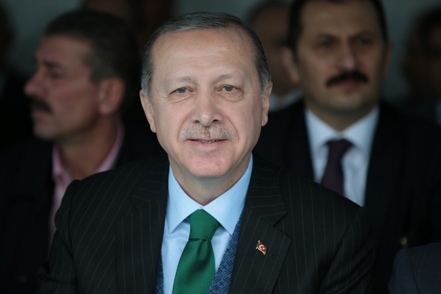 KONYA CUMHURBAŞKANI ERDOĞAN'I AĞIRLADI