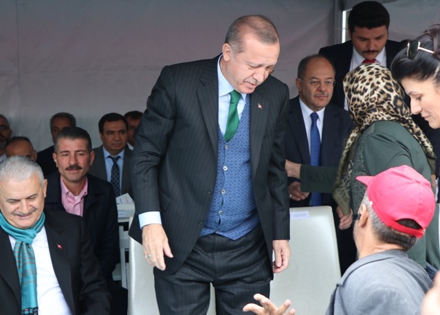 KONYA CUMHURBAŞKANI ERDOĞAN'I AĞIRLADI 59