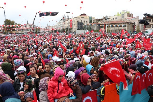KONYA CUMHURBAŞKANI ERDOĞAN'I AĞIRLADI 62