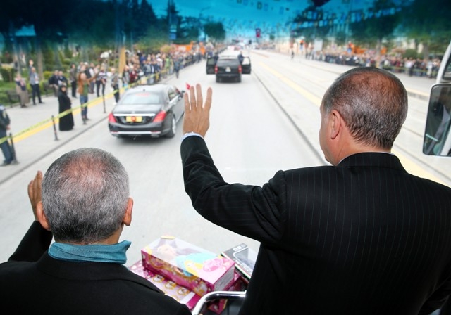 KONYA CUMHURBAŞKANI ERDOĞAN'I AĞIRLADI 64