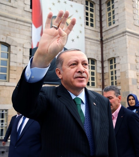 KONYA CUMHURBAŞKANI ERDOĞAN'I AĞIRLADI 65