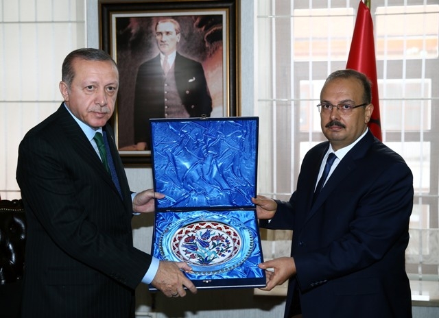 KONYA CUMHURBAŞKANI ERDOĞAN'I AĞIRLADI 67