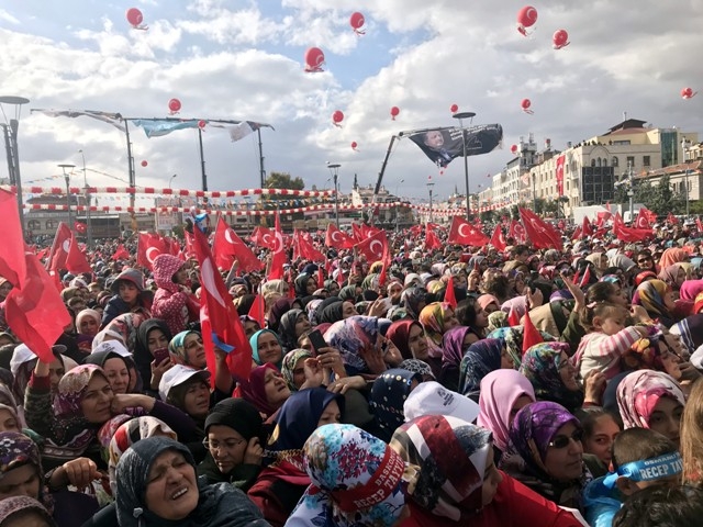 KONYA CUMHURBAŞKANI ERDOĞAN'I AĞIRLADI 68