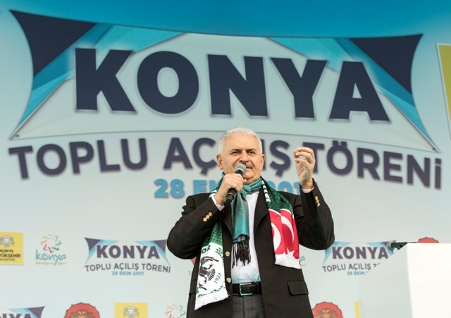 KONYA CUMHURBAŞKANI ERDOĞAN'I AĞIRLADI 75