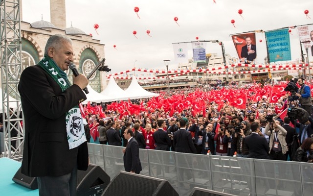 KONYA CUMHURBAŞKANI ERDOĞAN'I AĞIRLADI 77