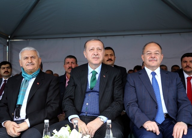 KONYA CUMHURBAŞKANI ERDOĞAN'I AĞIRLADI 79