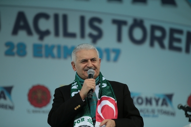 KONYA CUMHURBAŞKANI ERDOĞAN'I AĞIRLADI 8