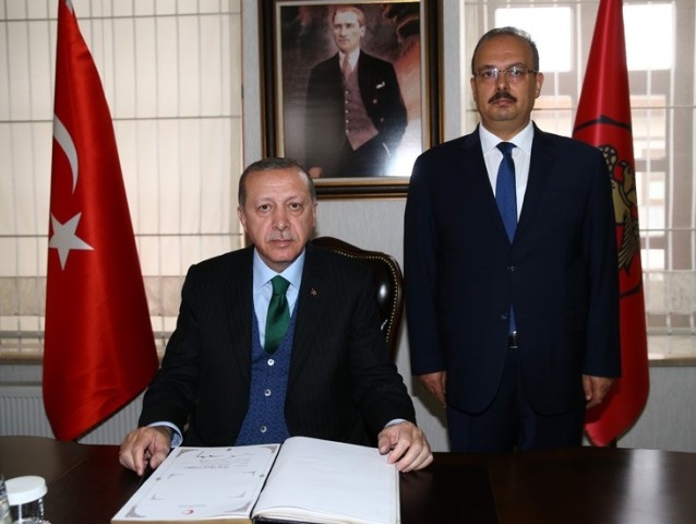 KONYA CUMHURBAŞKANI ERDOĞAN'I AĞIRLADI 88