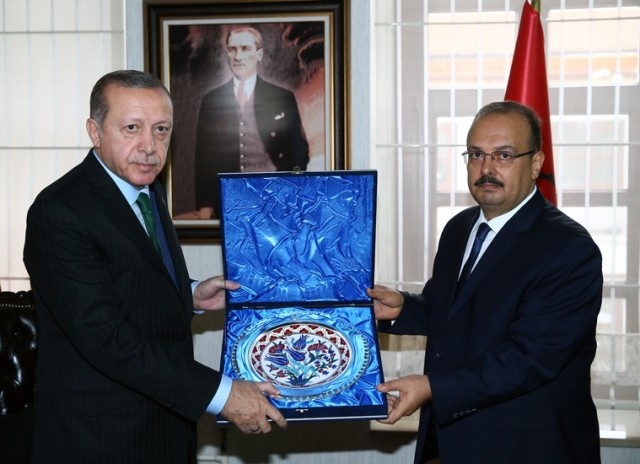 KONYA CUMHURBAŞKANI ERDOĞAN'I AĞIRLADI 89