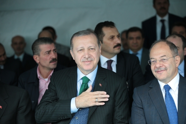 KONYA CUMHURBAŞKANI ERDOĞAN'I AĞIRLADI 9