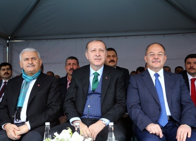 KONYA CUMHURBAŞKANI ERDOĞAN'I AĞIRLADI 90