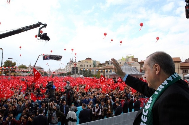 KONYA CUMHURBAŞKANI ERDOĞAN'I AĞIRLADI 92