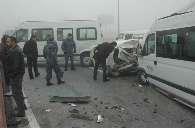 Konyada 25 araçlık zincirleme kaza 2