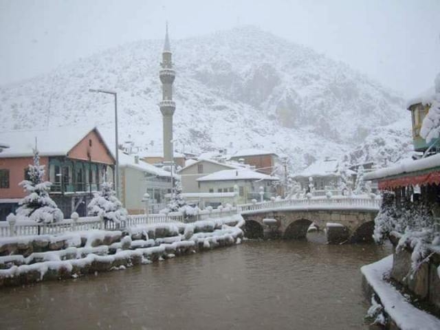 Konya’da kar yağışı 1