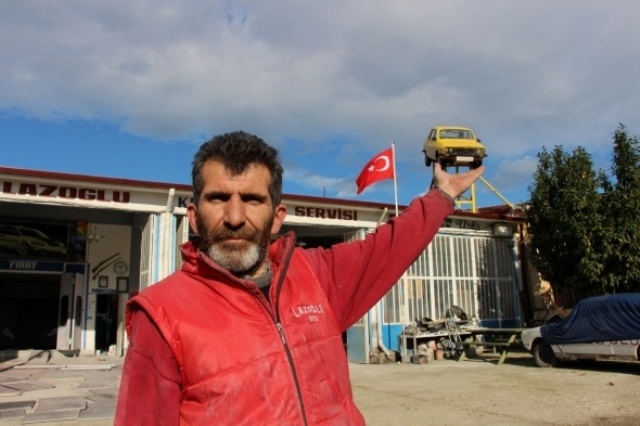 Gören 'uçan araba' sanıyor 2