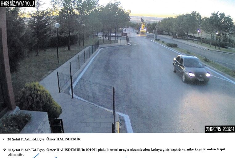 Şehit Halisdemir'in son anları güvenlik kameralarında 5