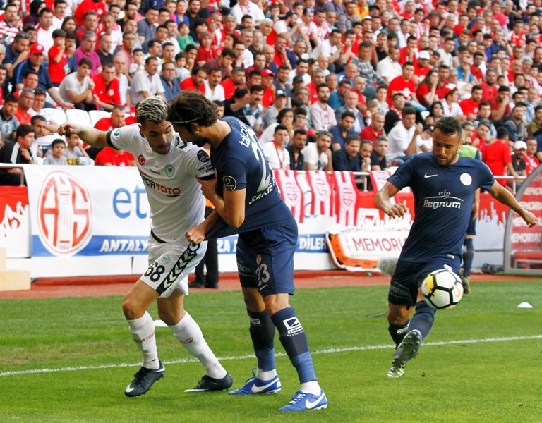 ANTALYASPOR:0- ATİKER KONYASPOR:0 65