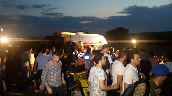 Çorlu Tren kazası 1