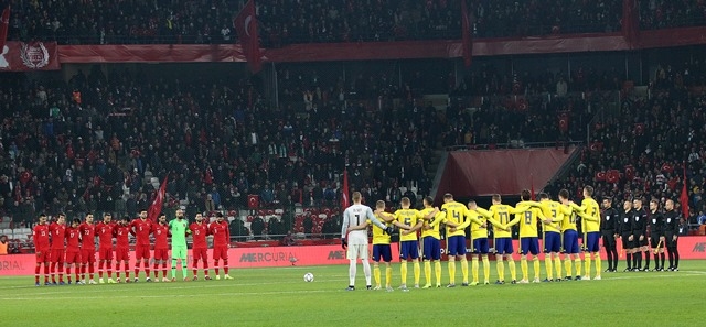 Türkiye: 0 - İsveç: 1 2