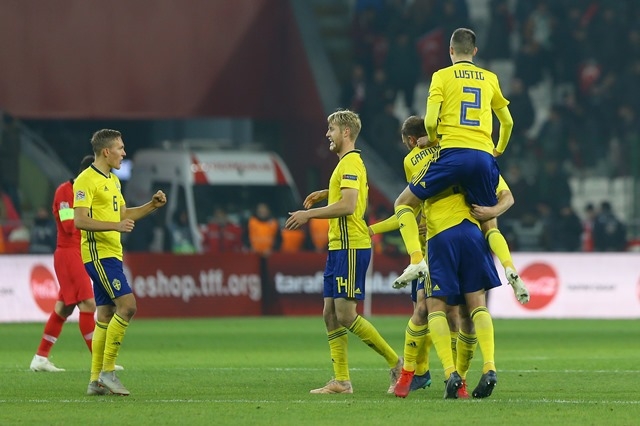Türkiye: 0 - İsveç: 1 36