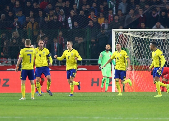 Türkiye: 0 - İsveç: 1 42