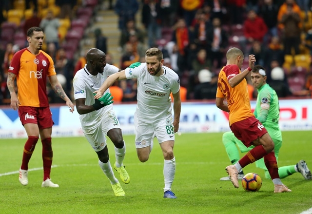 Galatasaray: 1 - Atiker Konyaspor: 1