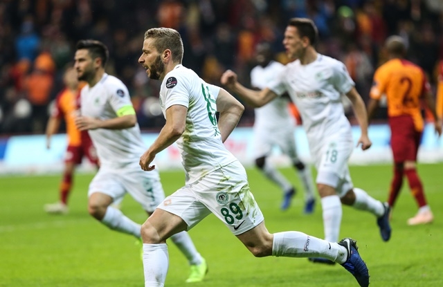 Galatasaray: 1 - Atiker Konyaspor: 1 5