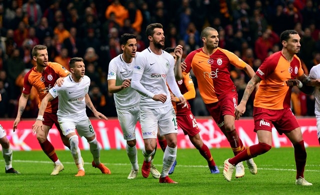 Galatasaray: 1 - Atiker Konyaspor: 1 51