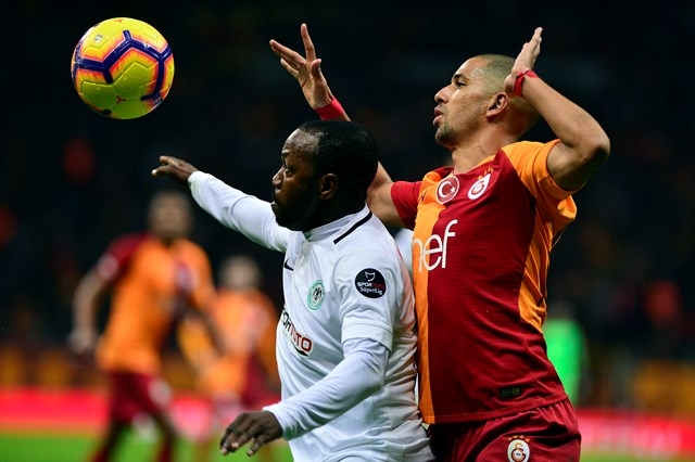 Galatasaray: 1 - Atiker Konyaspor: 1 52