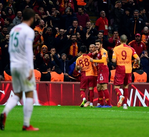 Galatasaray: 1 - Atiker Konyaspor: 1 69