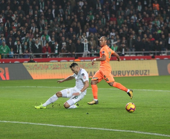 Atiker Konyaspor: 2 -  Aytemiz Alanyaspor: 0 42