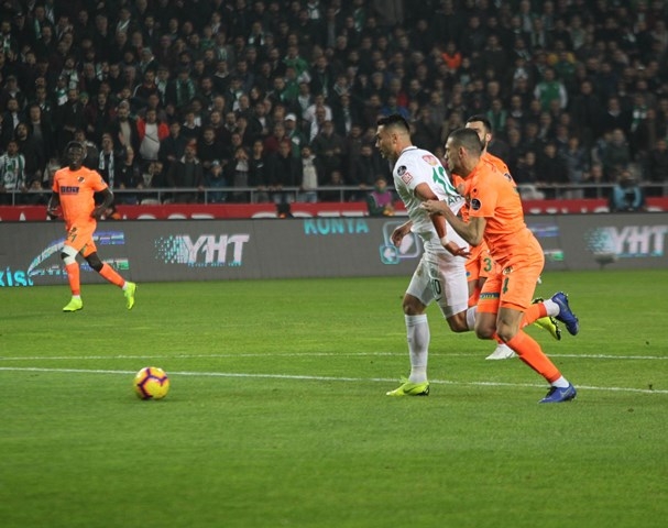 Atiker Konyaspor: 2 -  Aytemiz Alanyaspor: 0 45