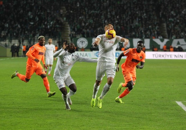 Atiker Konyaspor: 2 -  Aytemiz Alanyaspor: 0 54
