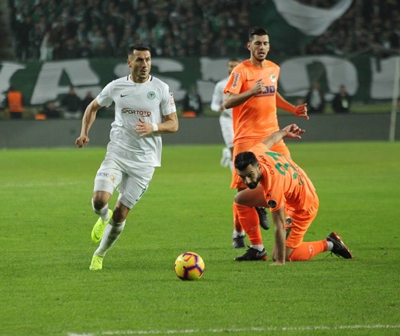 Atiker Konyaspor: 2 -  Aytemiz Alanyaspor: 0 61