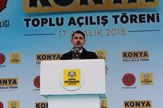 Erdoğan Konya'da toplu açılış töreninde konuştu 12