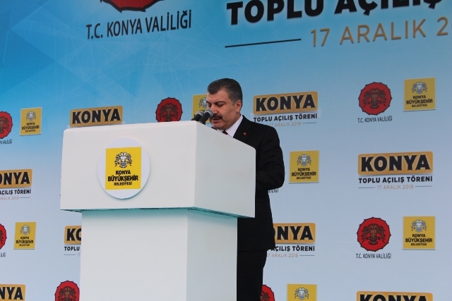 Erdoğan Konya'da toplu açılış töreninde konuştu 13