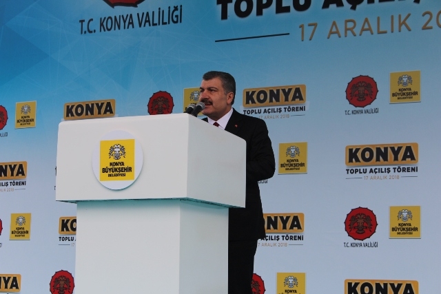 Erdoğan Konya'da toplu açılış töreninde konuştu 14