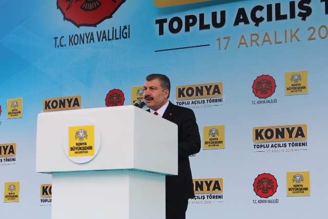 Erdoğan Konya'da toplu açılış töreninde konuştu 15