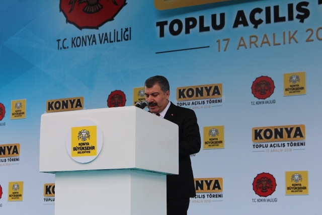 Erdoğan Konya'da toplu açılış töreninde konuştu 16
