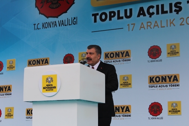 Erdoğan Konya'da toplu açılış töreninde konuştu 17