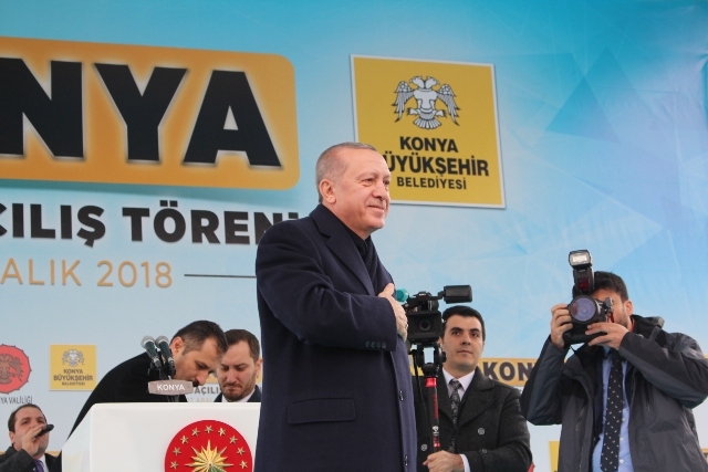Erdoğan Konya'da toplu açılış töreninde konuştu 32