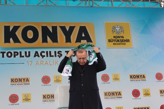 Erdoğan Konya'da toplu açılış töreninde konuştu 33