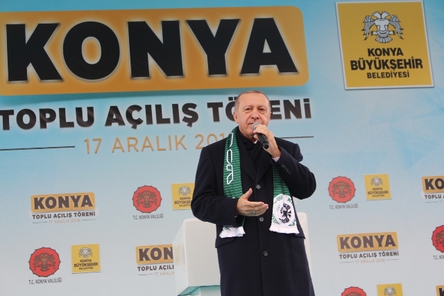 Erdoğan Konya'da toplu açılış töreninde konuştu 35