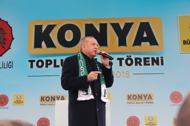 Erdoğan Konya'da toplu açılış töreninde konuştu 36