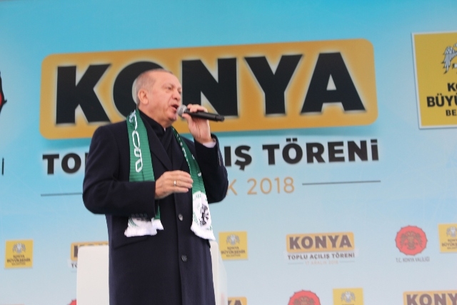 Erdoğan Konya'da toplu açılış töreninde konuştu 37