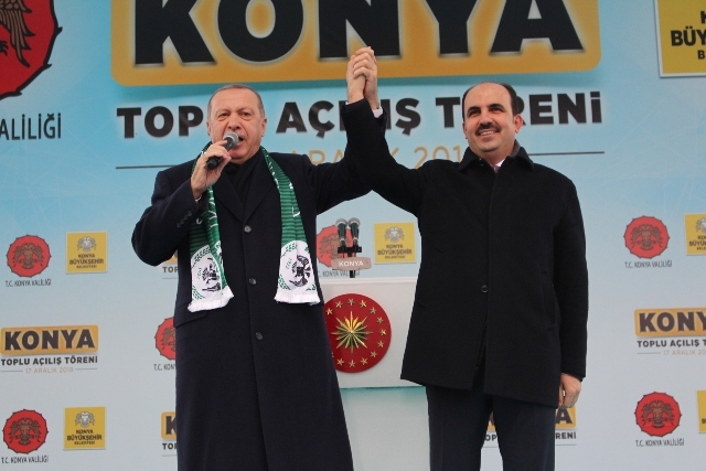 Erdoğan Konya'da toplu açılış töreninde konuştu 39