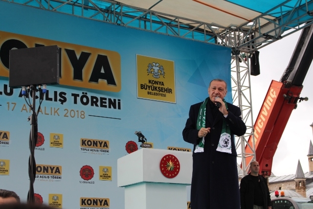 Erdoğan Konya'da toplu açılış töreninde konuştu 50