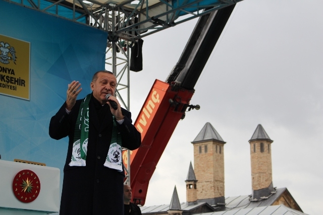 Erdoğan Konya'da toplu açılış töreninde konuştu 52