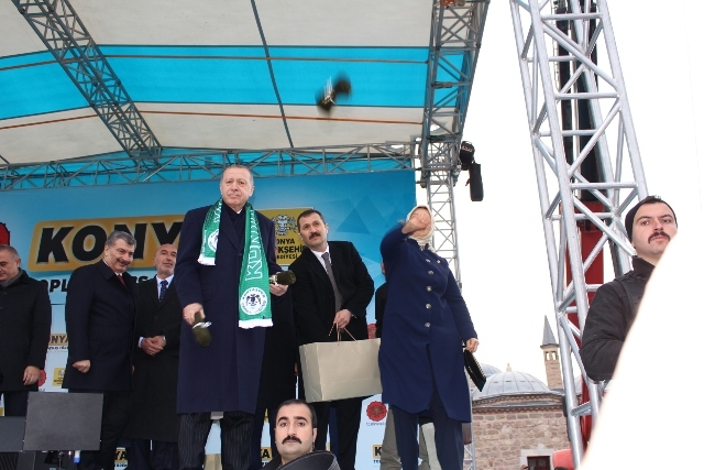 Erdoğan Konya'da toplu açılış töreninde konuştu 56