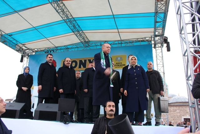 Erdoğan Konya'da toplu açılış töreninde konuştu 57